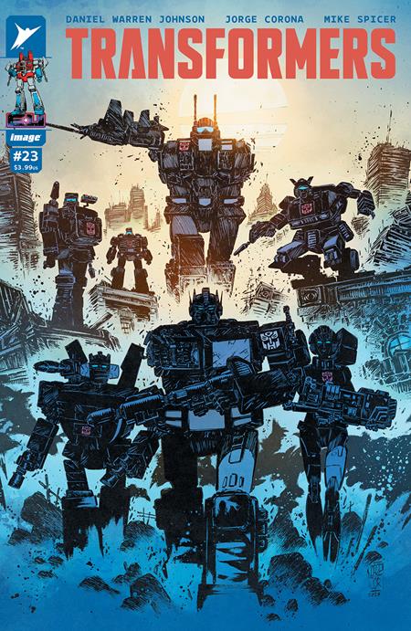 Transformers #23 B Jorge Corona & Mike Spicer Variant (08/13/2025) Image