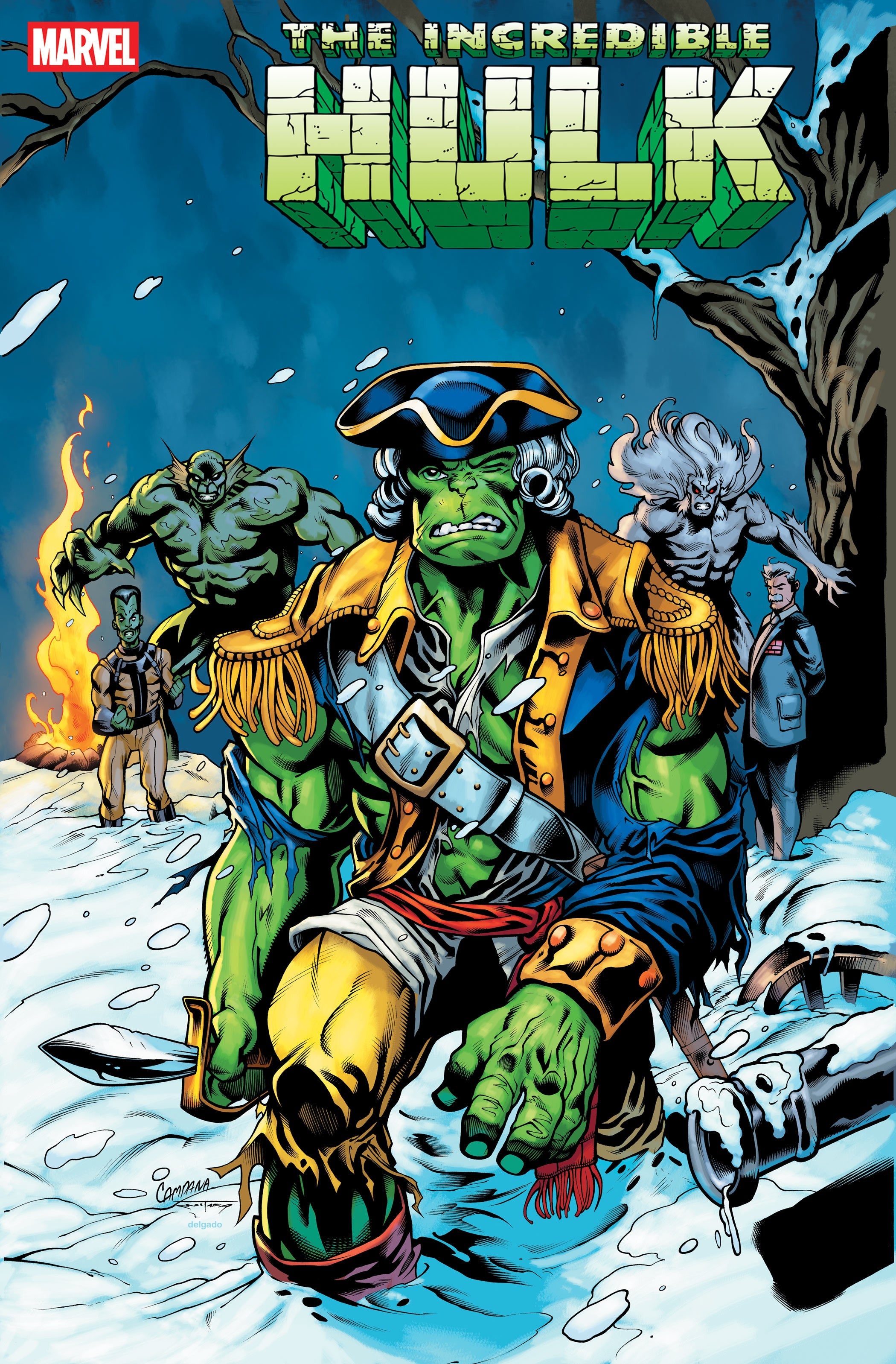 Incredible Hulk #29 B Chris Campana 250Th Homage Variant (09/17/2025) Marvel