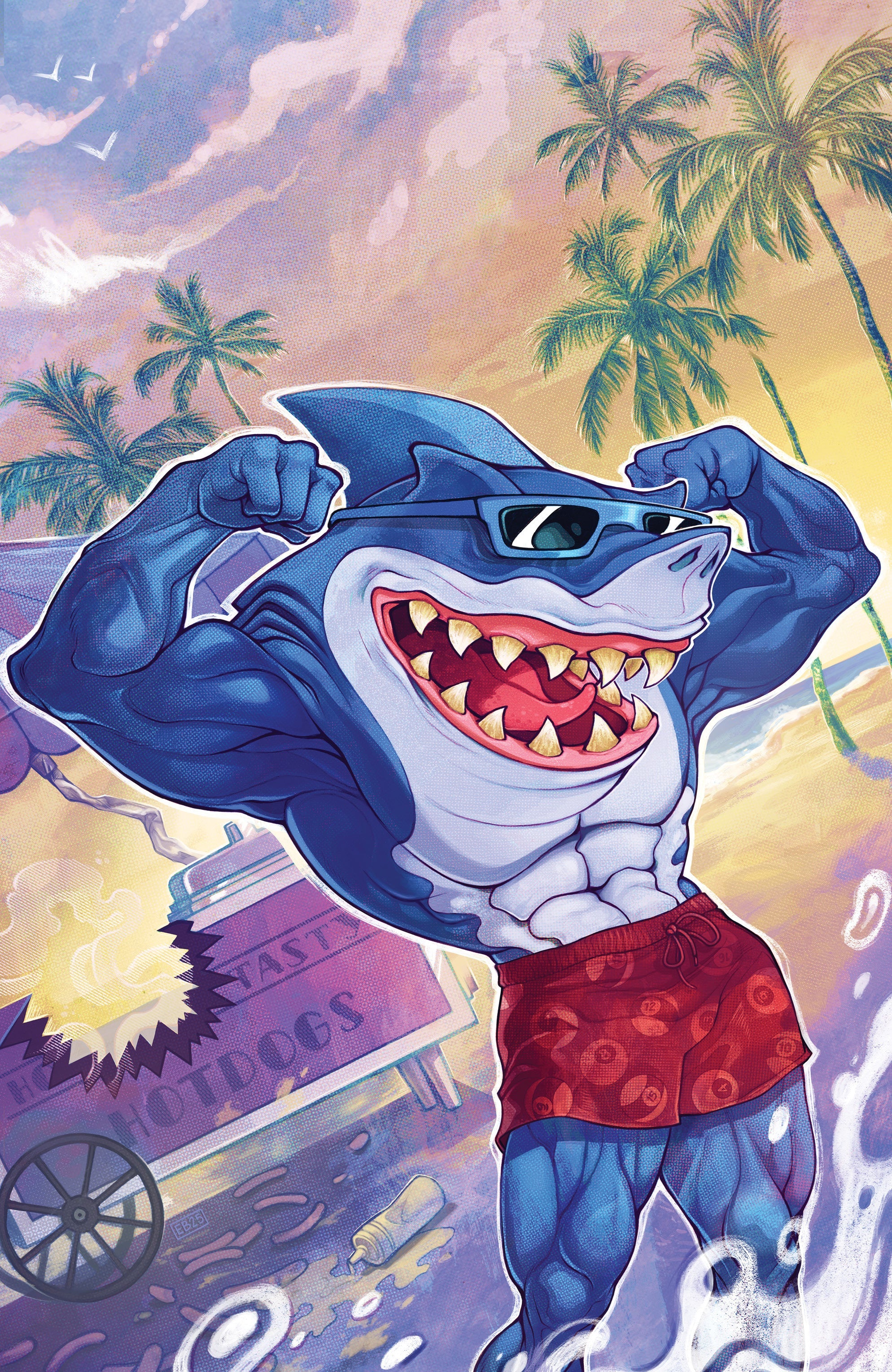 Street Sharks #1 E 1:10 Elizabeth Beals Virgin (09/17/2025) Idw