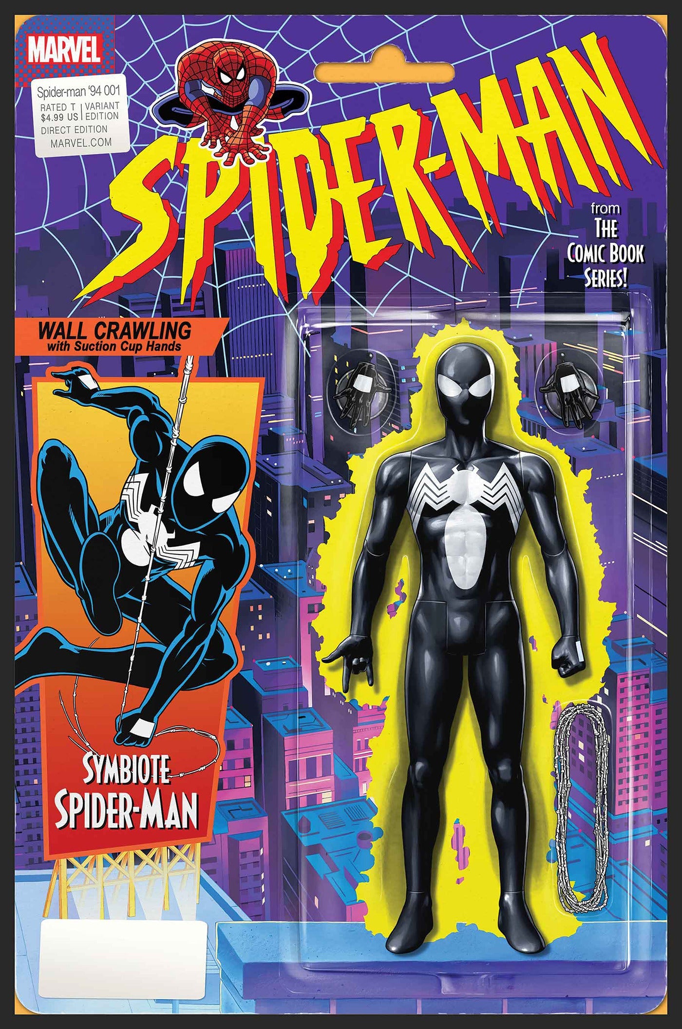 Spider-Man '94 #1 C John Tyler Christopher Action Figure Variant (09/03/2025) Marvel