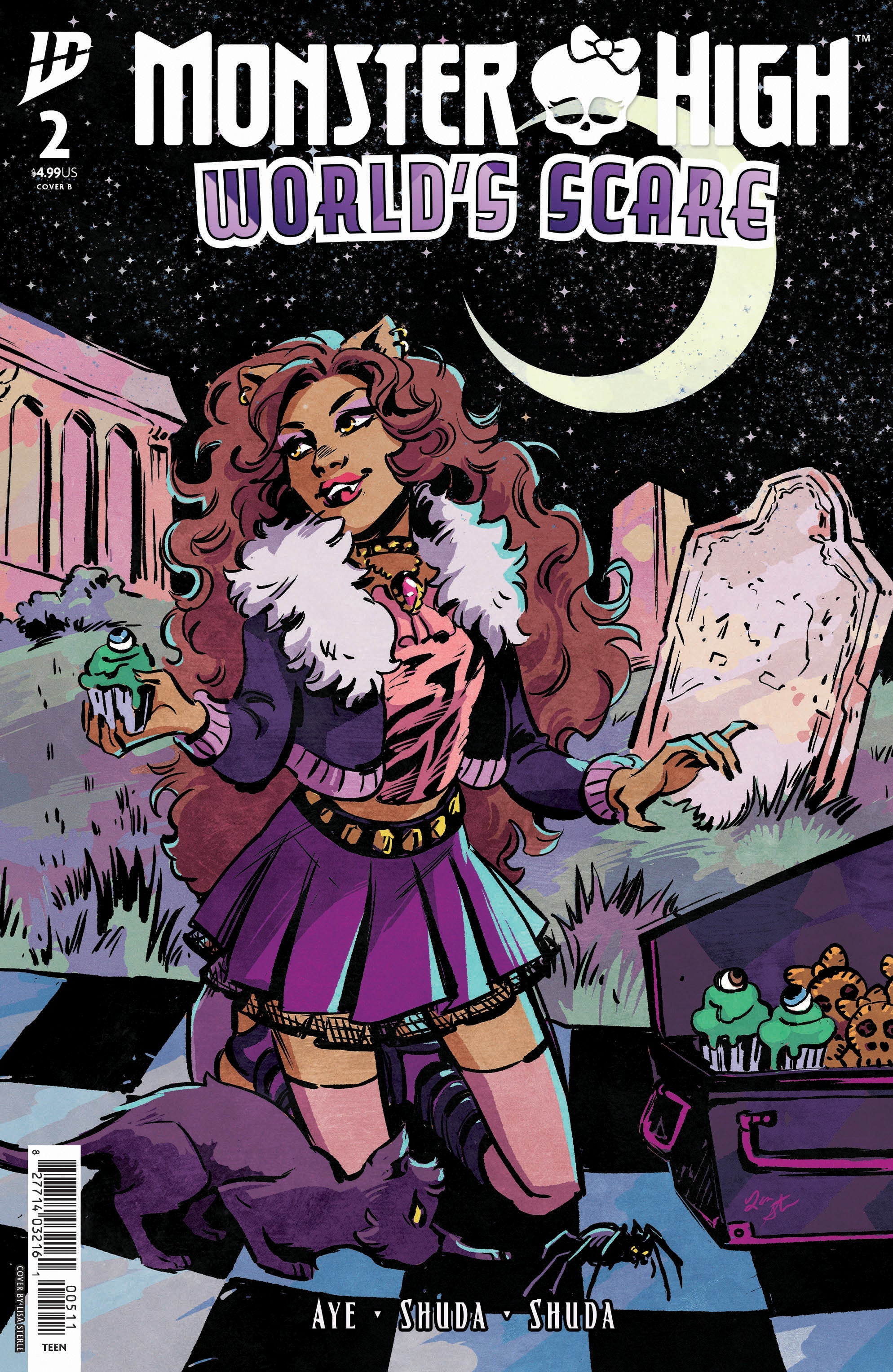 Monster High World'S Scare #2 B Lisa Sterle (09/24/2025) Idw