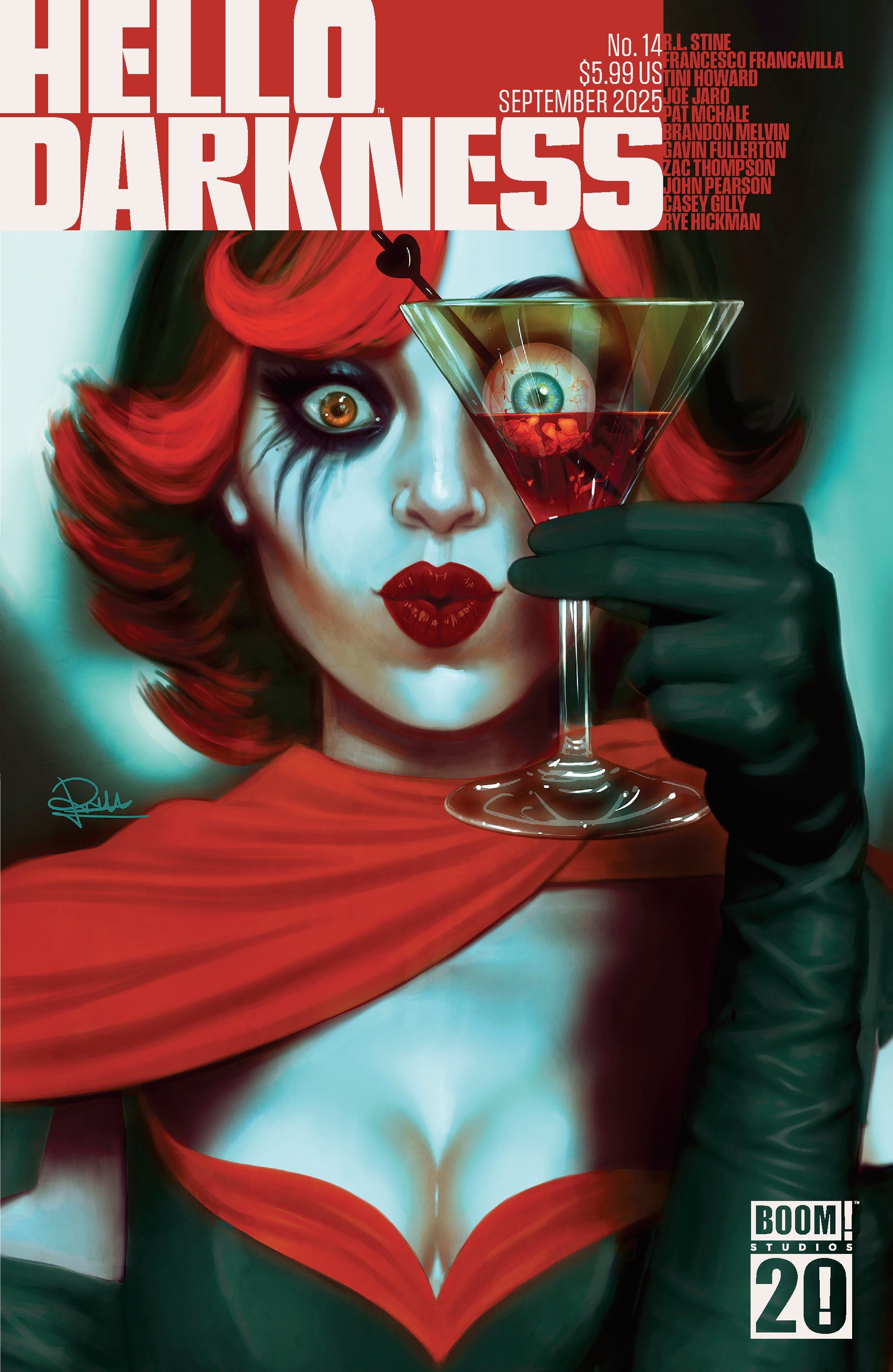 Hello Darkness #14 D Boom 20Th Anniversary Rebeca Puebla (09/10/2025) Boom