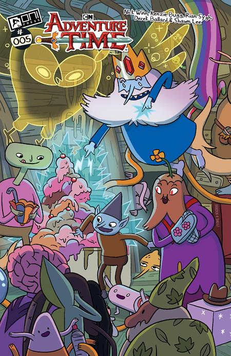 Adventure Time (2025) #5 D 1:10 Shelli Paroline & Braden Lamb Infinite Interlocking Variant (09/03/2025) Oni
