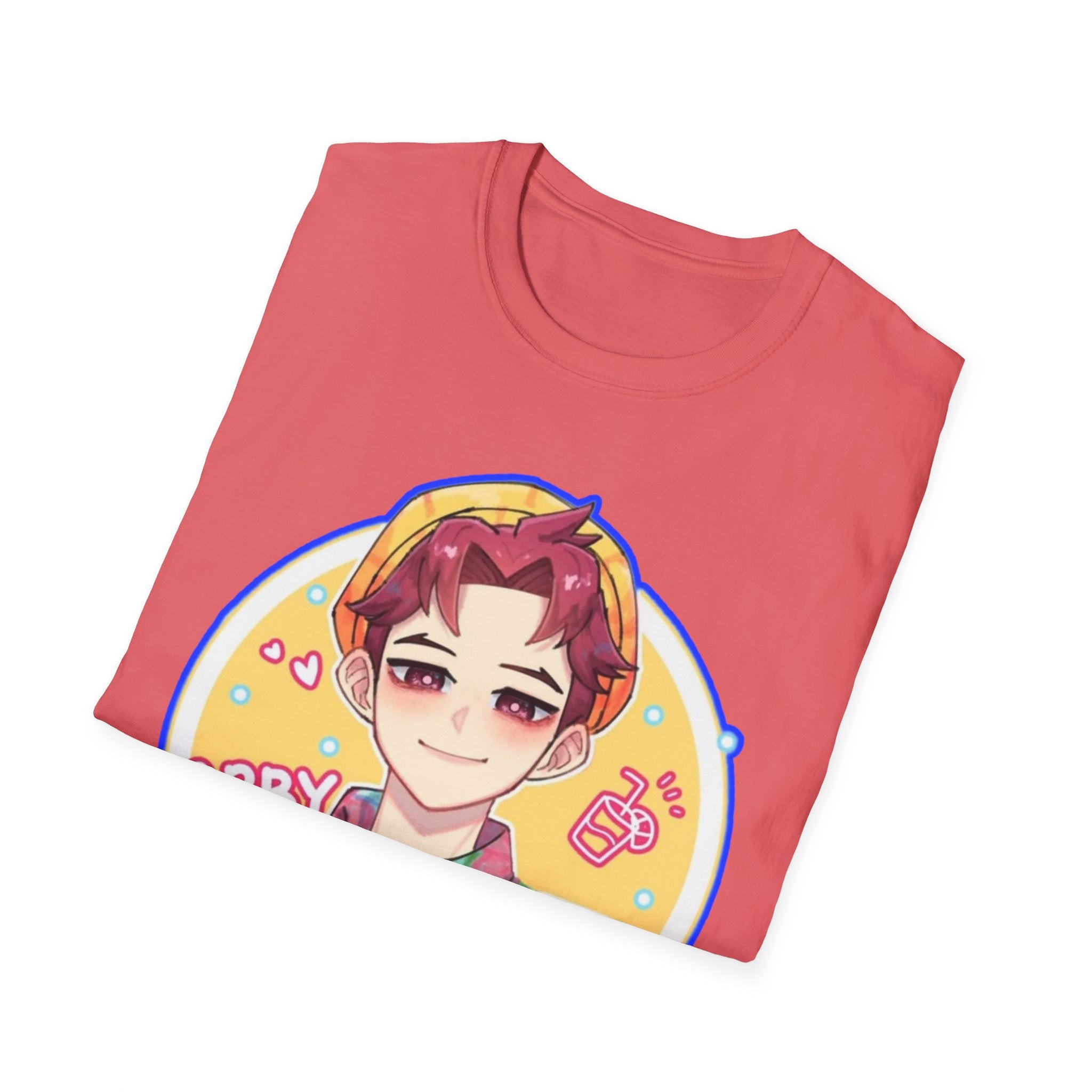 Cute Character kpop boys 4 Graphic T-Shirt, Fun Gift for Teens, Casual Wear, Summer Vibes, Birthday Present, Cartoon Tee