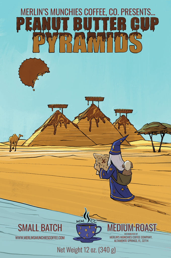 DECAF Peanut Butter Cup Pryamids