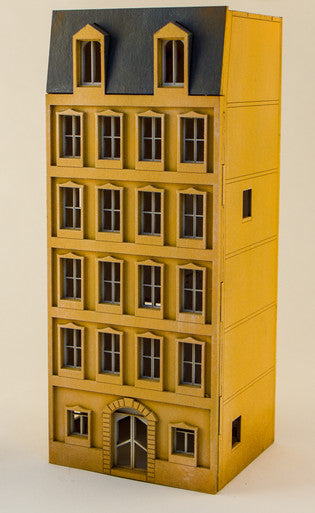 15mm European City Building (Matboard) - 15MCSS110
