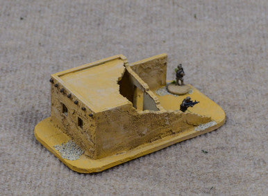 15mm Ruined Afghan Style Hovel (MDF) - 15MMDF072