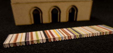 15mm Two Story Building (MDF) - 15MMDF129