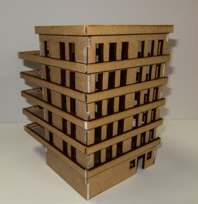 15mm Apartment Block (MDF) - 15MMDF153
