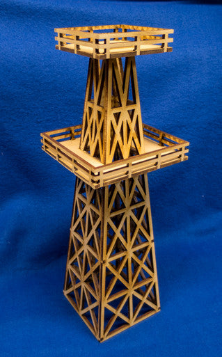 Oil Drilling Tower (Oil Derrick) - MDF - 15MMDF161