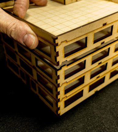 15mm Modular Skyscraper - Ground Floor - 15MMDF169-1