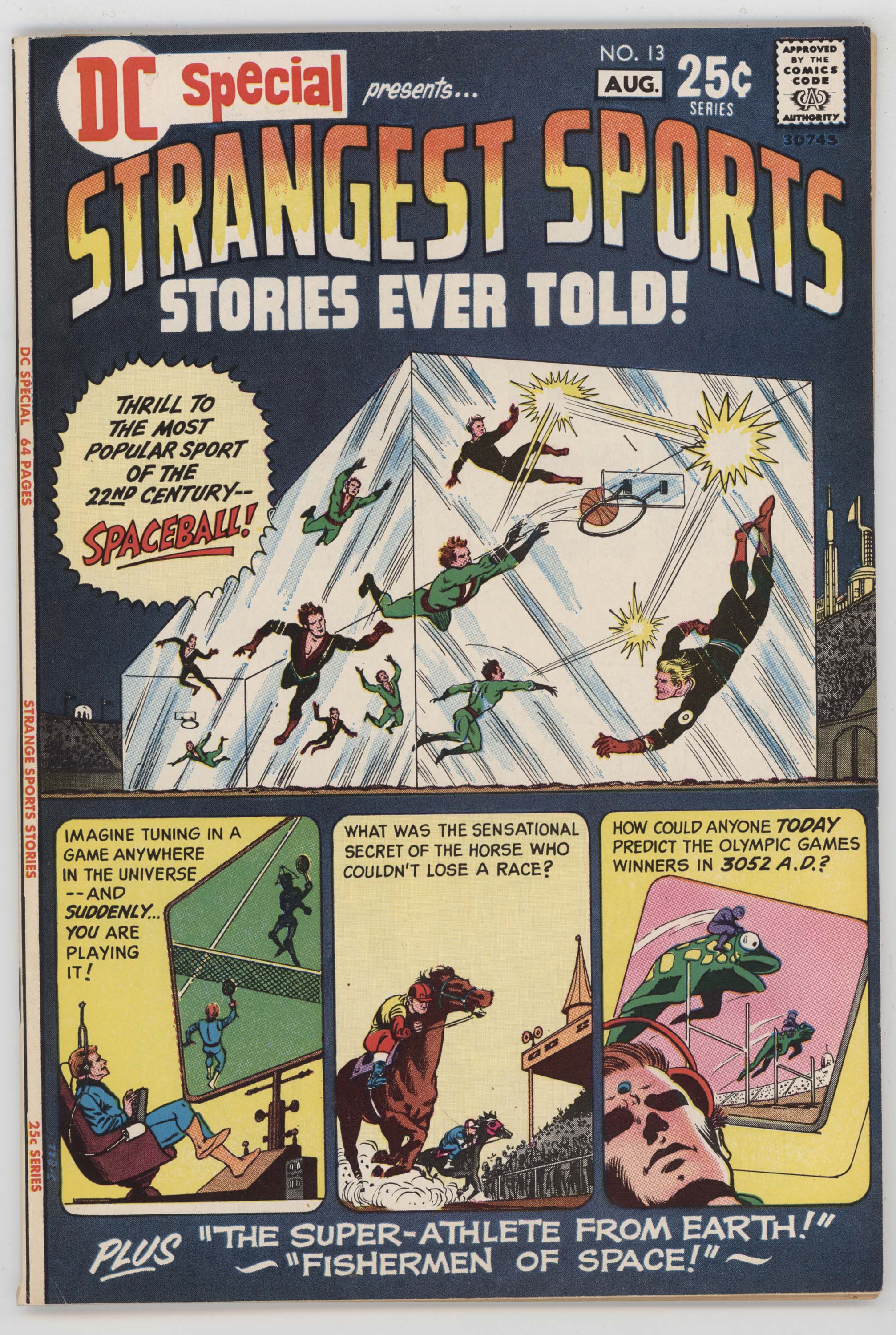 DC Special 13 1971 VF Murphy Anderson Strangest Sports Stories Spaceball
