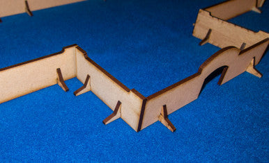 Compound Walls, Free Standing (MDF) - 15MMDF033-1