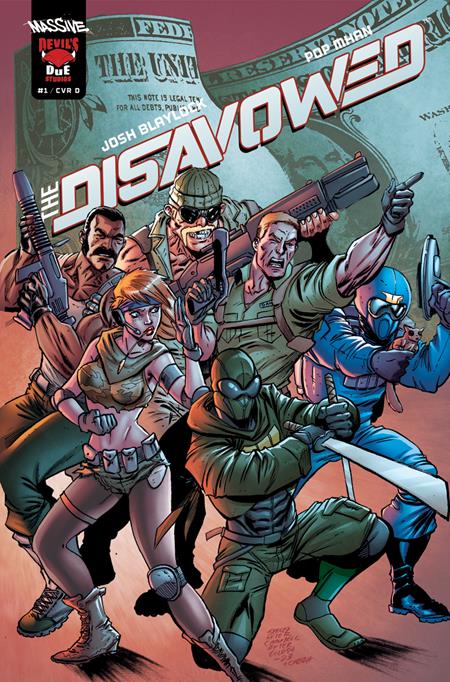 Disavowed #1 (Of 5) D Tim Seeley Homage Variant (10/08/2025) Massive