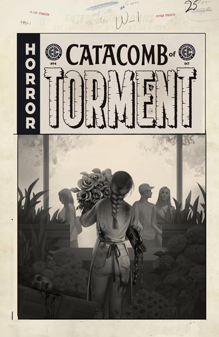 Ec Catacomb Of Torment #4 D 1:20 Reiko Murakami B&W Artist Edition Variant (10/15/2025) Oni