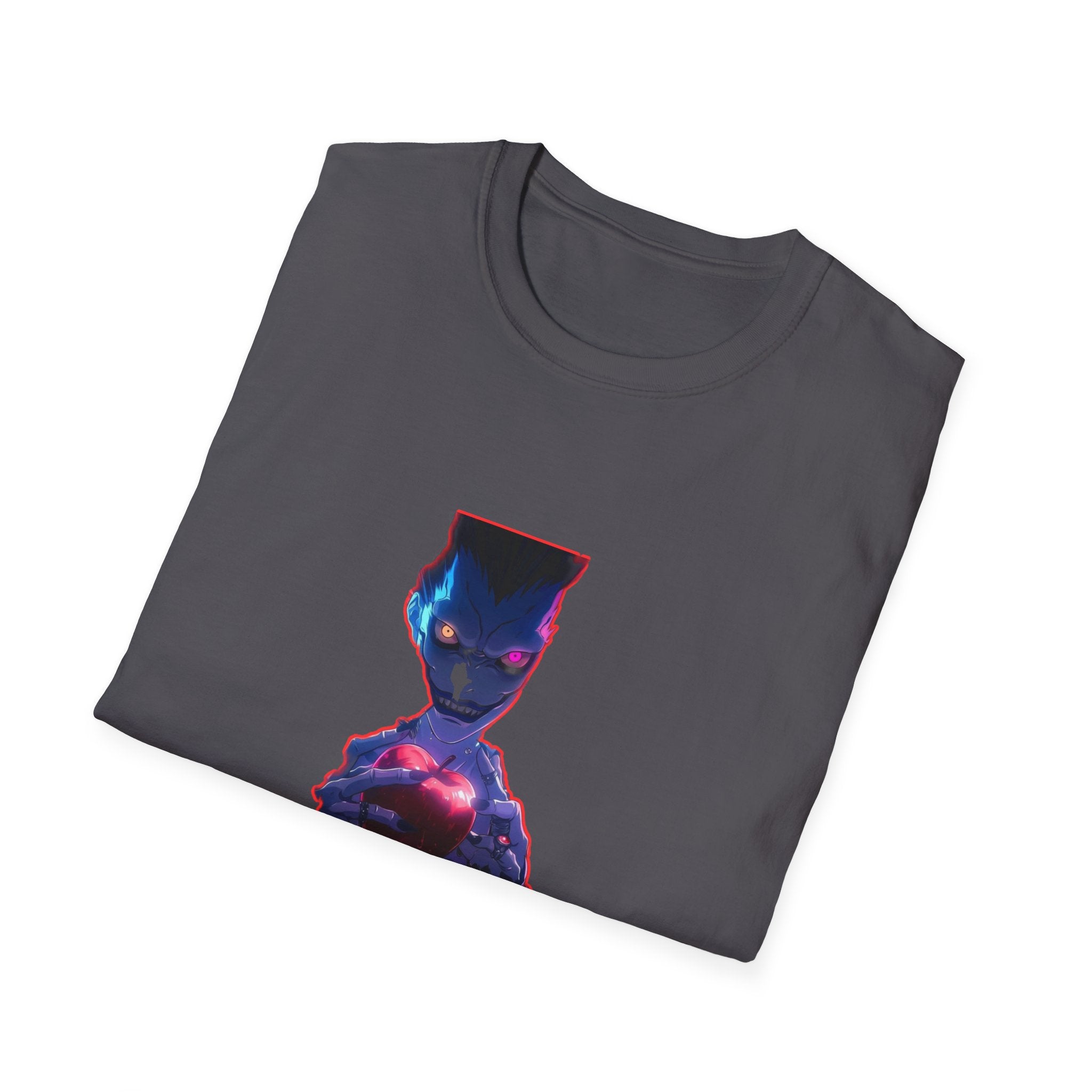 Dn Cosmic Illusion Unisex Softstyle T-Shirt | Space Art Tee, Sci-Fi Apparel, Casual Wear, Unique Gift, Graphic Tee