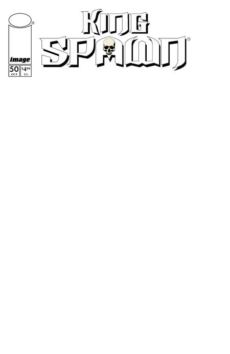 King Spawn #50 C Blank Sketch Variant (10/22/2025) Image