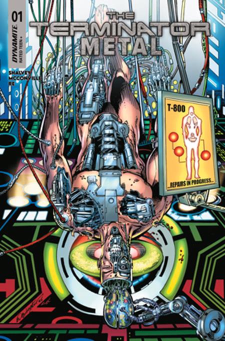 Terminator Metal #1 B Bob Layton Variant (10/29/2025) Dynamite