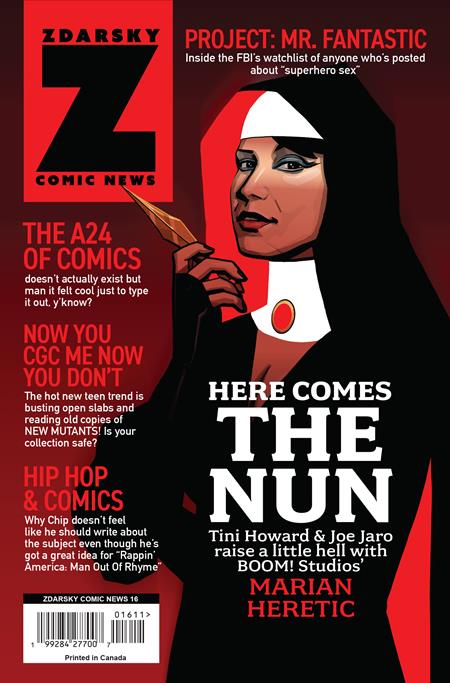 Zdarsky Comic News #16 (10/15/2025) Zdarsco