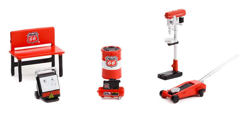 Greenlight 16140-B 1/64 Scale Phillips 66 - Auto Body Shop Shop Tool
