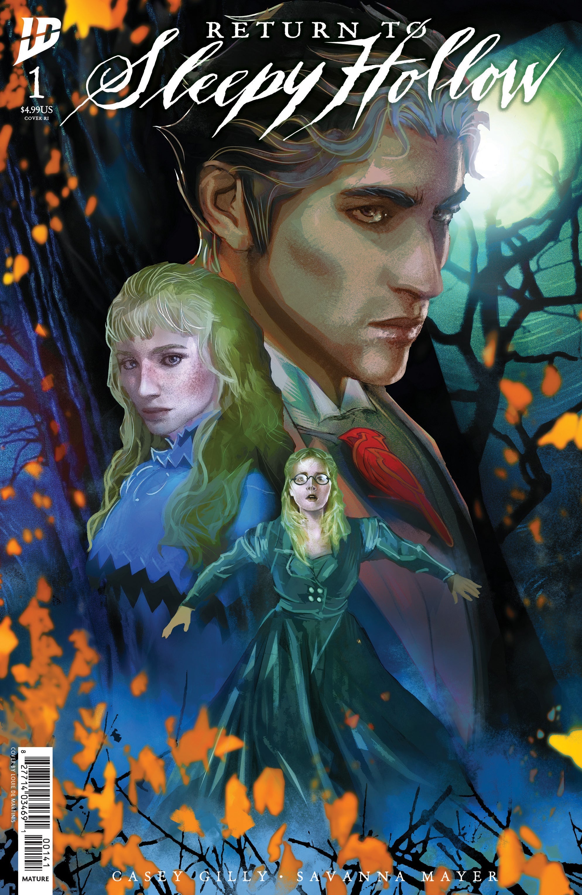 Return To Sleepy Hollow #1 D 1:15 Louie De Martinis (10/29/2025) Idw