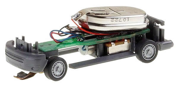 Faller 161472 HO Scale Powered Chassis - Car System -- Fits Wiking T5 Van