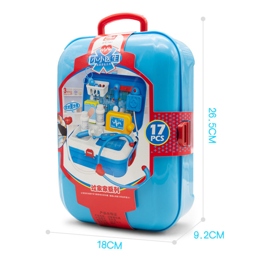 Pretend Play Doctor Kit – Kids Medical Toy Set with Carry Case