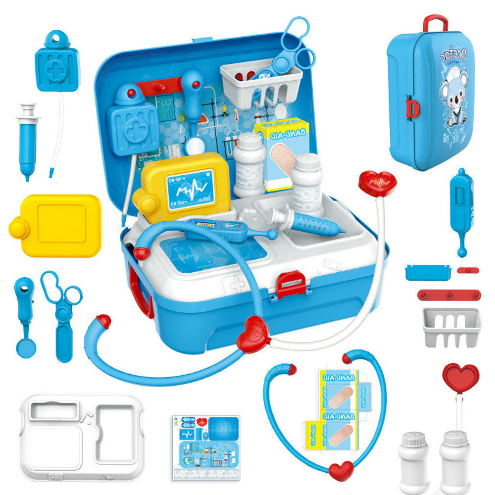 Pretend Play Doctor Kit – Kids Medical Toy Set with Carry Case