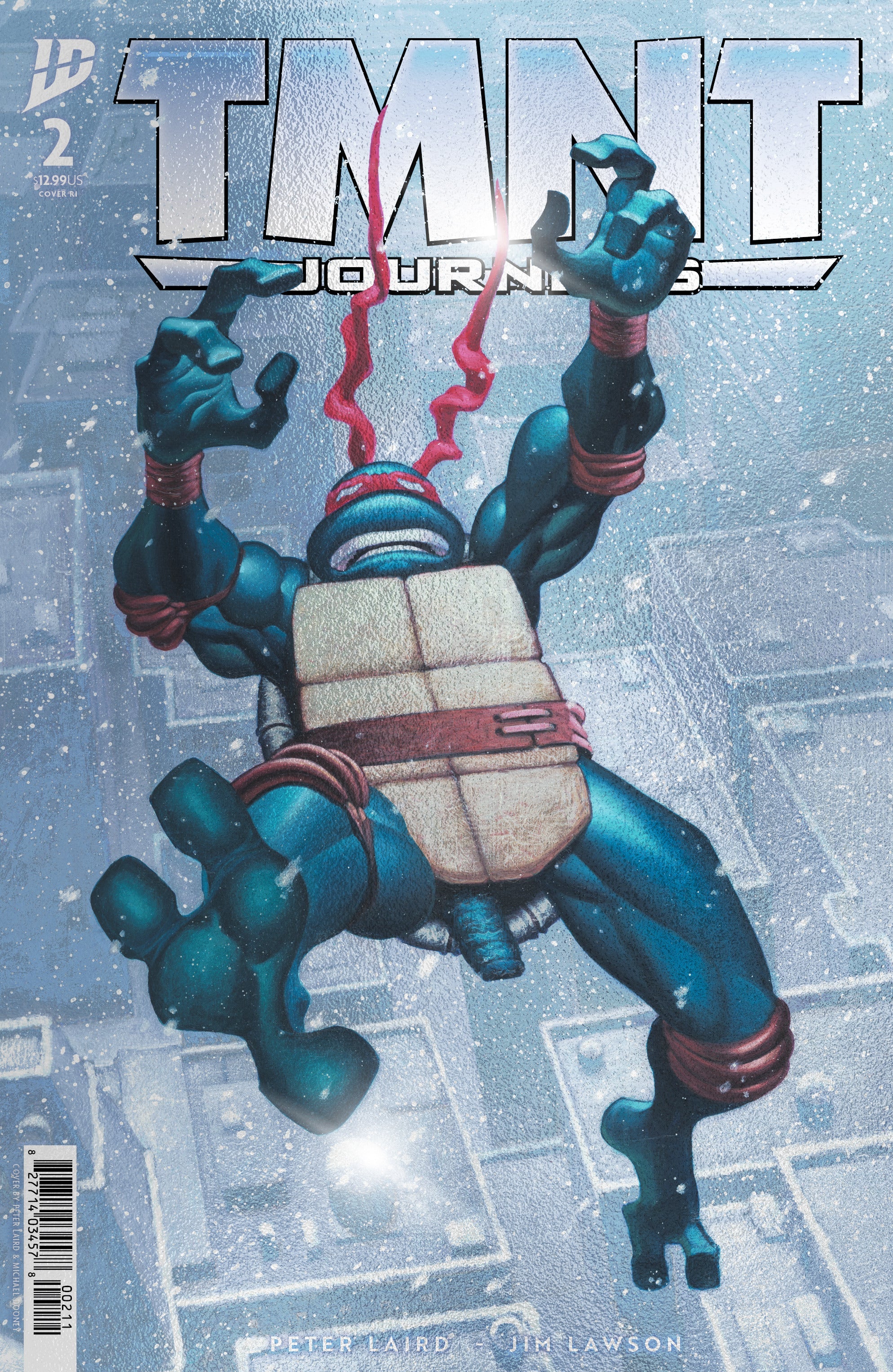 Teenage Mutnat Ninja Turtles TMNT Journeys #2 D 1:10 Foil Peter Laird & Dooney (10/08/2025) Idw