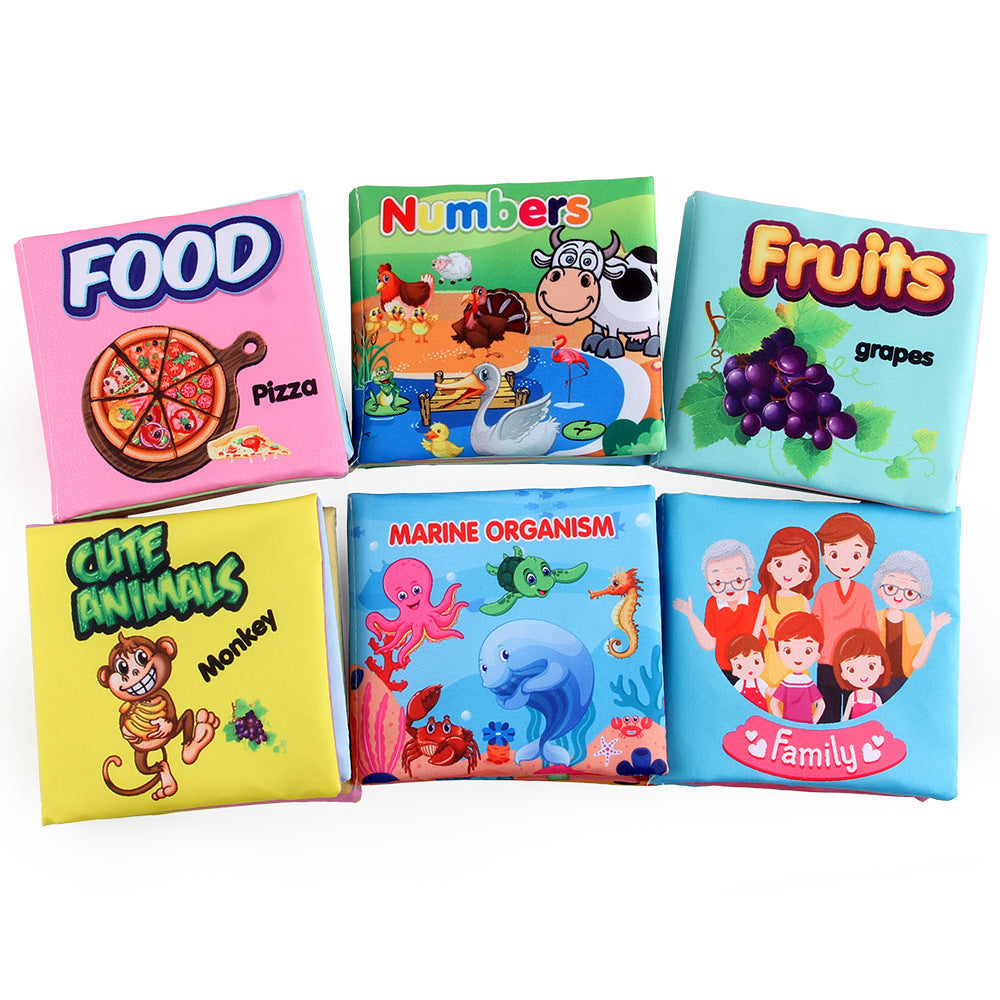 Soft Cloth Baby Books – Sound Interactive Early Learning Toys