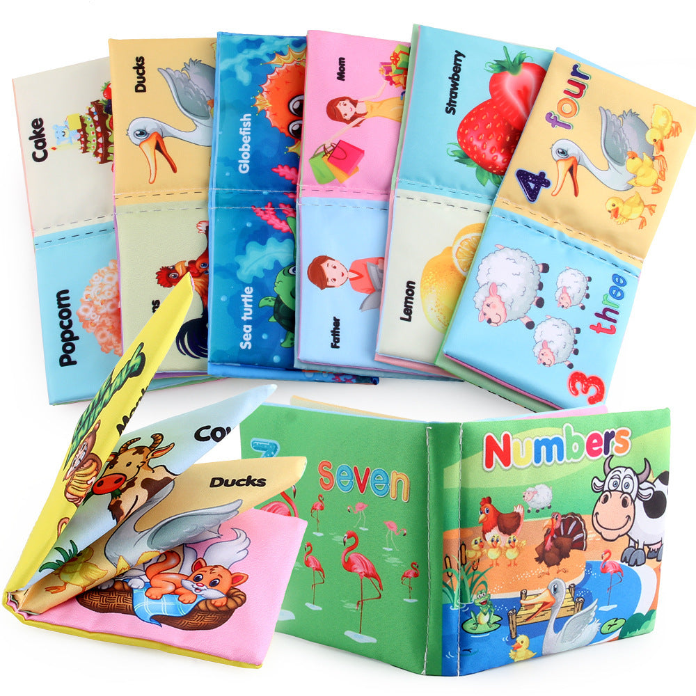 Soft Cloth Baby Books – Sound Interactive Early Learning Toys