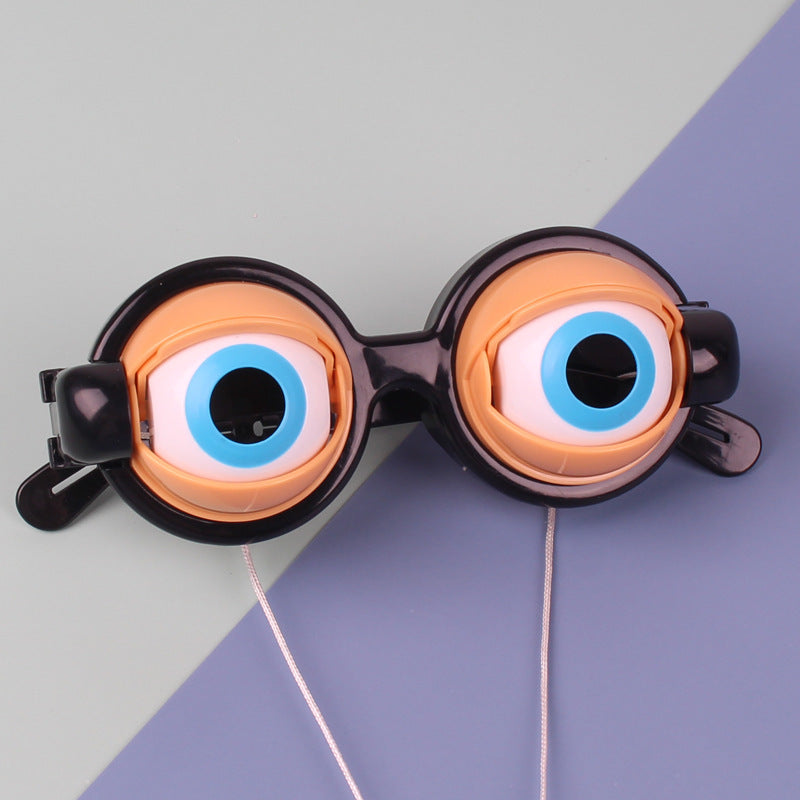 Funny Crazy Eyes Glasses – Party Favor Toy for Kids and Pranks