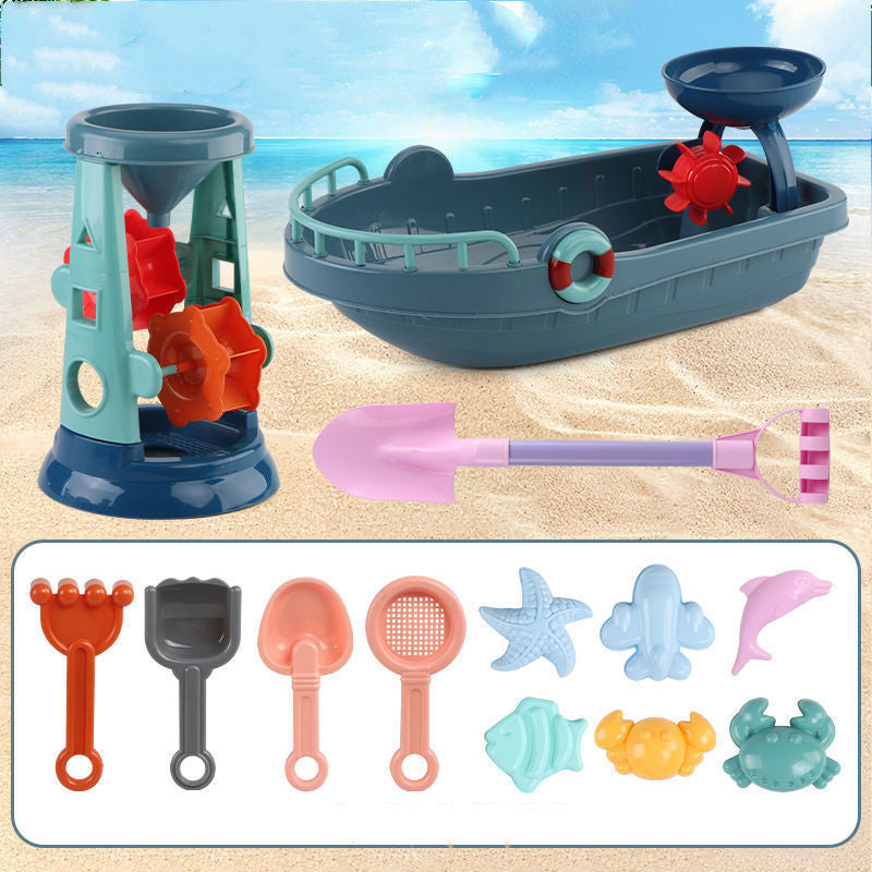 Kids Beach Toy Set – Deluxe Sand Play Tools and Water Toys