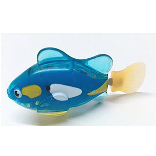 Interactive Electric Swimming Robot Fish Toy – Flashing LED Water Toy