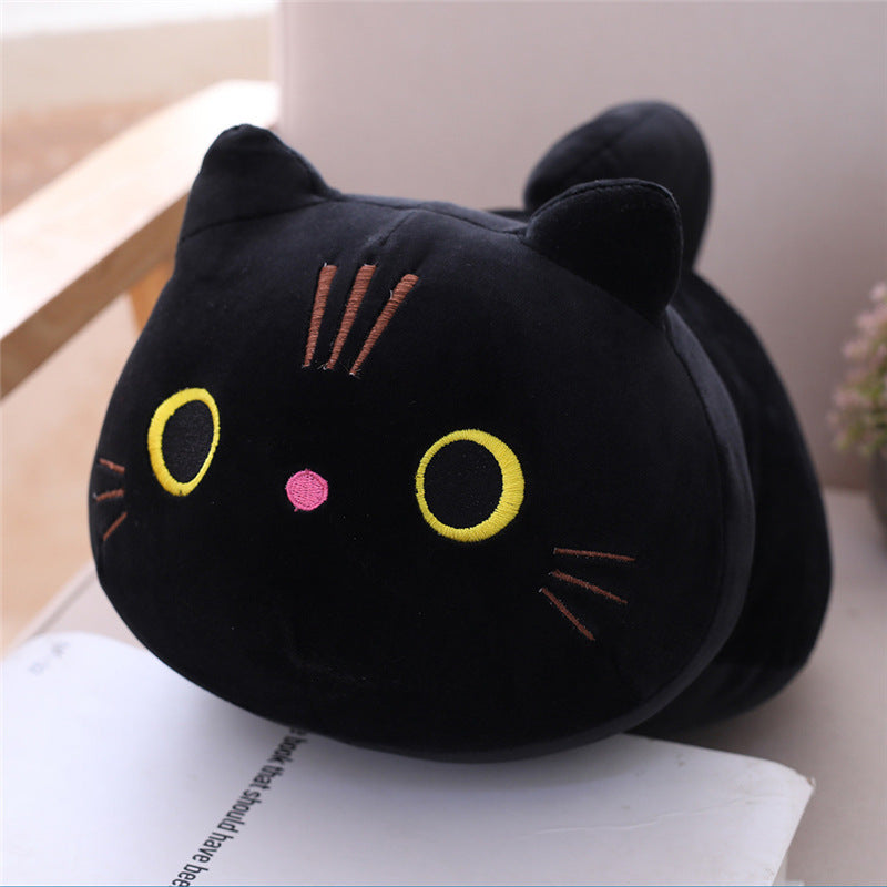 Soft Plush Fat Cat Doll – Cute Stuffed Animal Pillow Toy