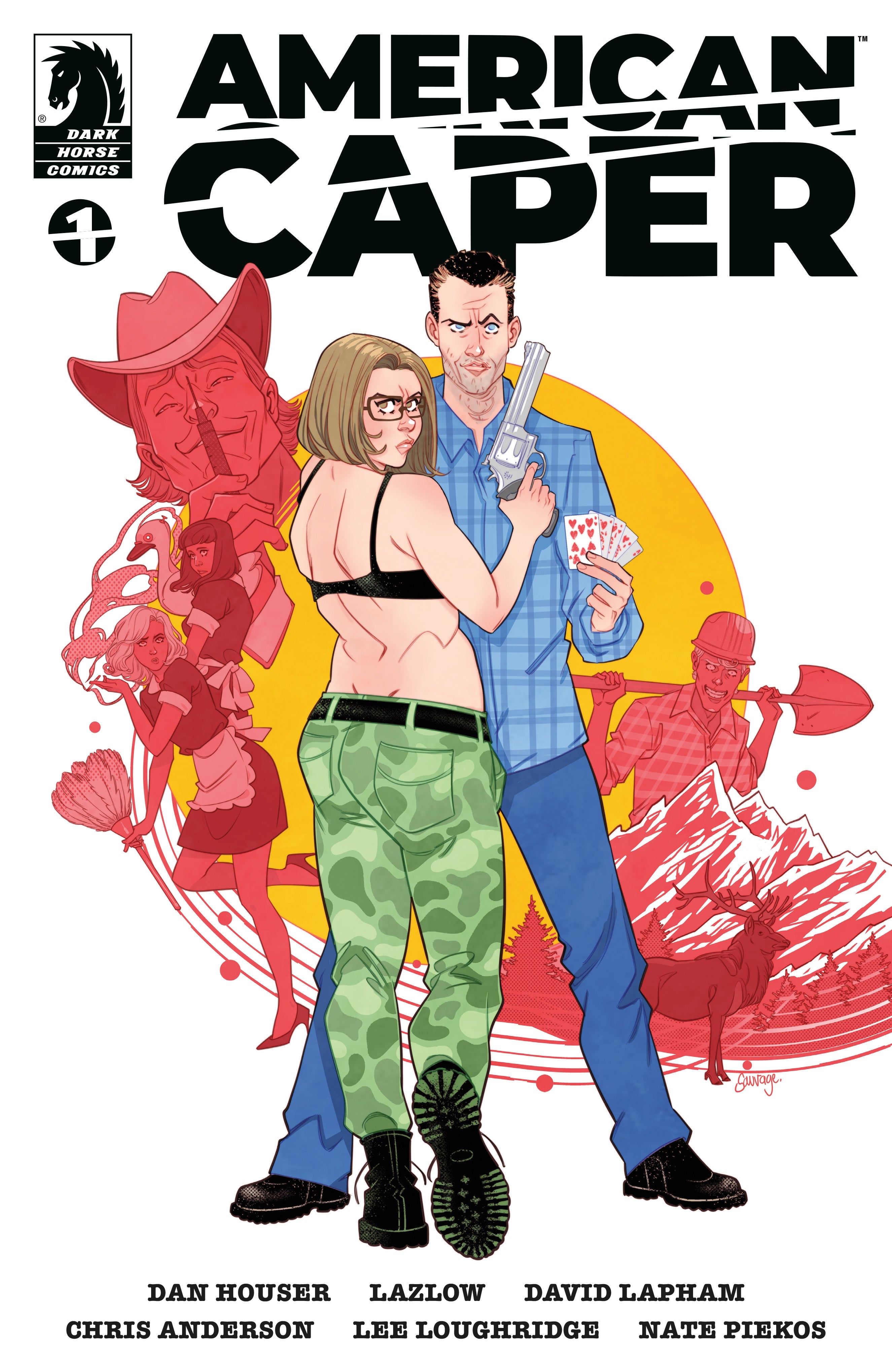 American Caper #1 E Marguerite Sauvage (11/12/2025) Dark Horse