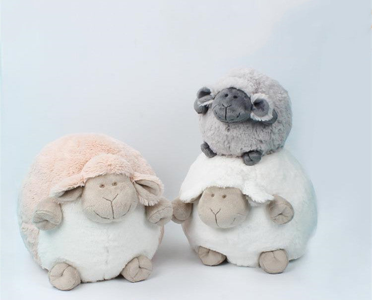 Plush Sheep Toy – Soft Baby Sleeping Companion for Infants and Toddlers