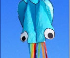 3D Octopus Kite – 4M Large Soft Kite with Handle and Line