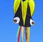 3D Octopus Kite – 4M Large Soft Kite with Handle and Line
