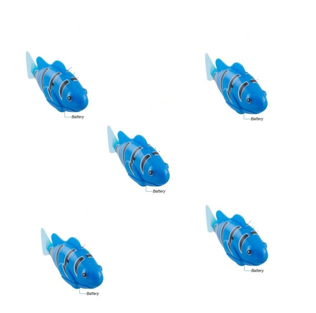 Swimming Robot Fish Toy – Electronic Bath Toy for Kids and Pets