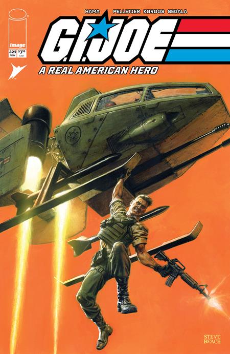 Gi Joe A Real American Hero #322 C 1:10 Steve Beach Gears Of Joe Variant (11/12/2025) Image
