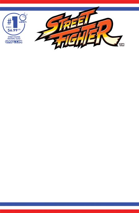 Street Fighter Masters Guile #1 (One Shot) C Blank Sketch Variant (01/21/2026) Udon