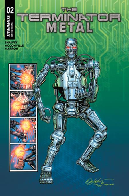 Terminator Metal #2 B Bob Layton Variant (11/19/2025) Dynamite