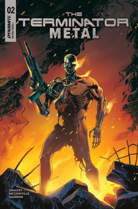 Terminator Metal #2 D Paolo Antiga Variant (11/19/2025) Dynamite