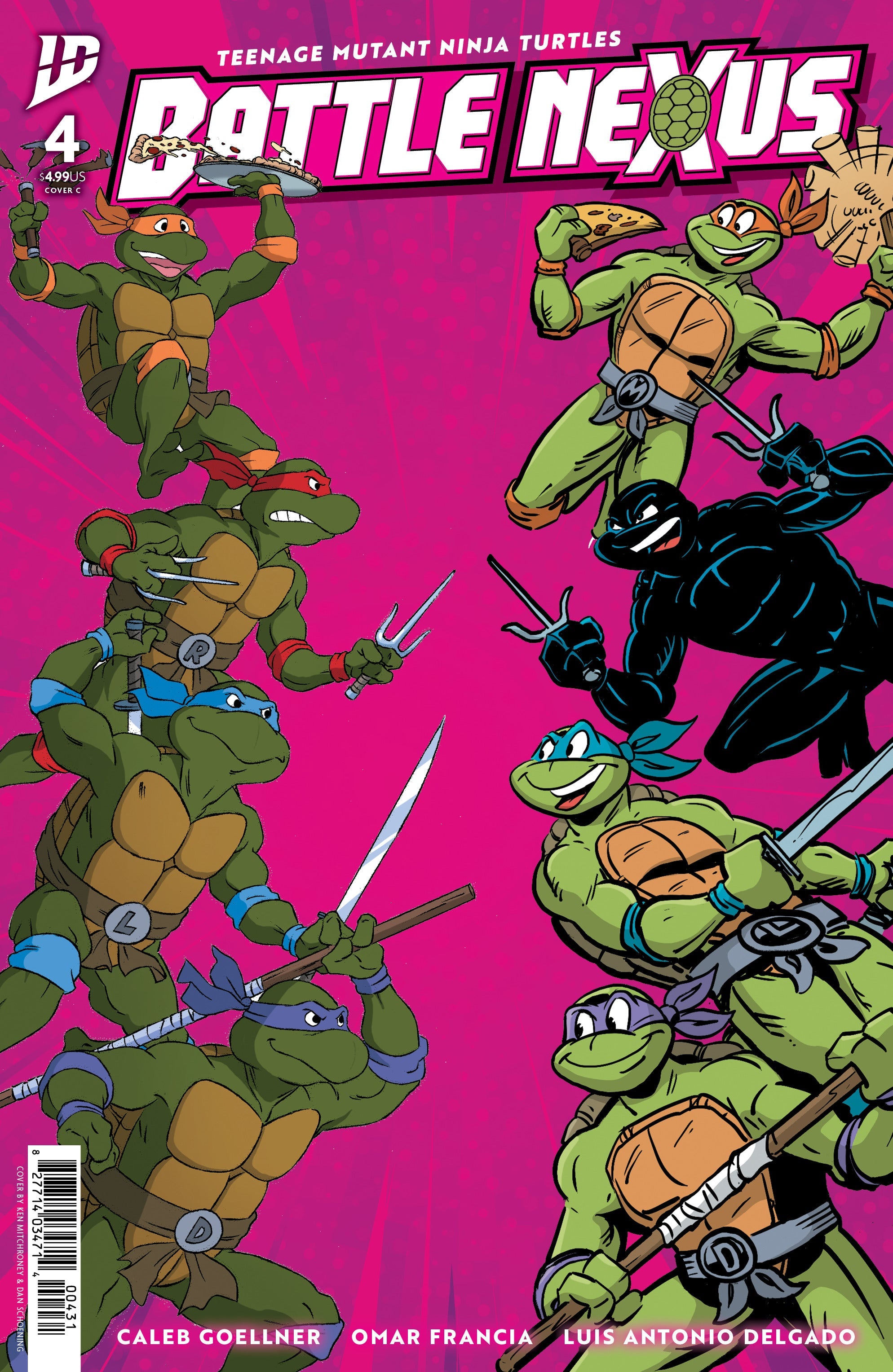 Teenage Mutant Ninja Turtles Battle Nexus #4 C Mitchroney & Schoening (02/04/2026) Idw