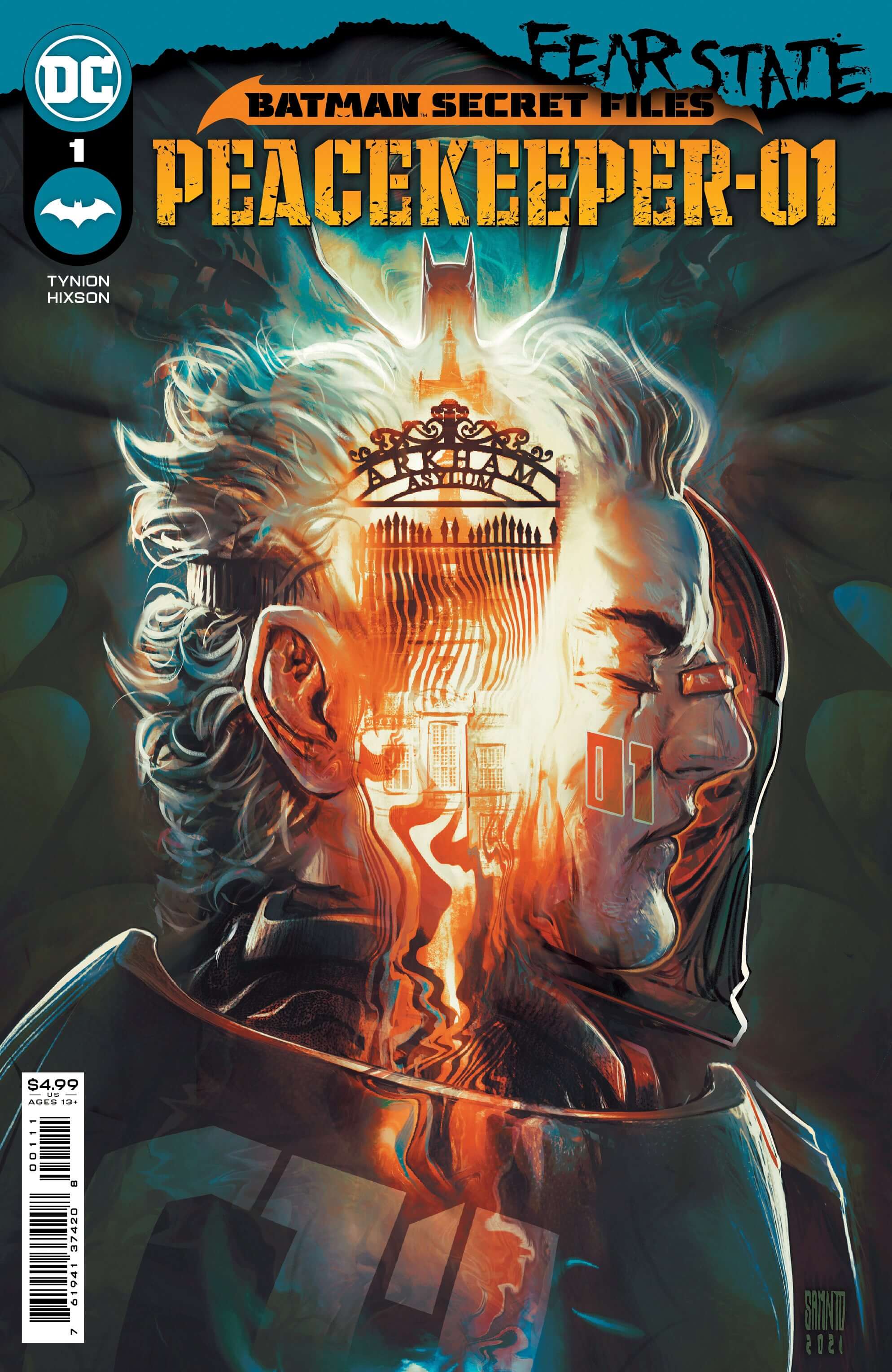 Batman Secret Files Peacekeeper-01 #1 (One Shot) A Rafael Sarmento James Tynion IV (Fear State) (10/26/2021) Dc