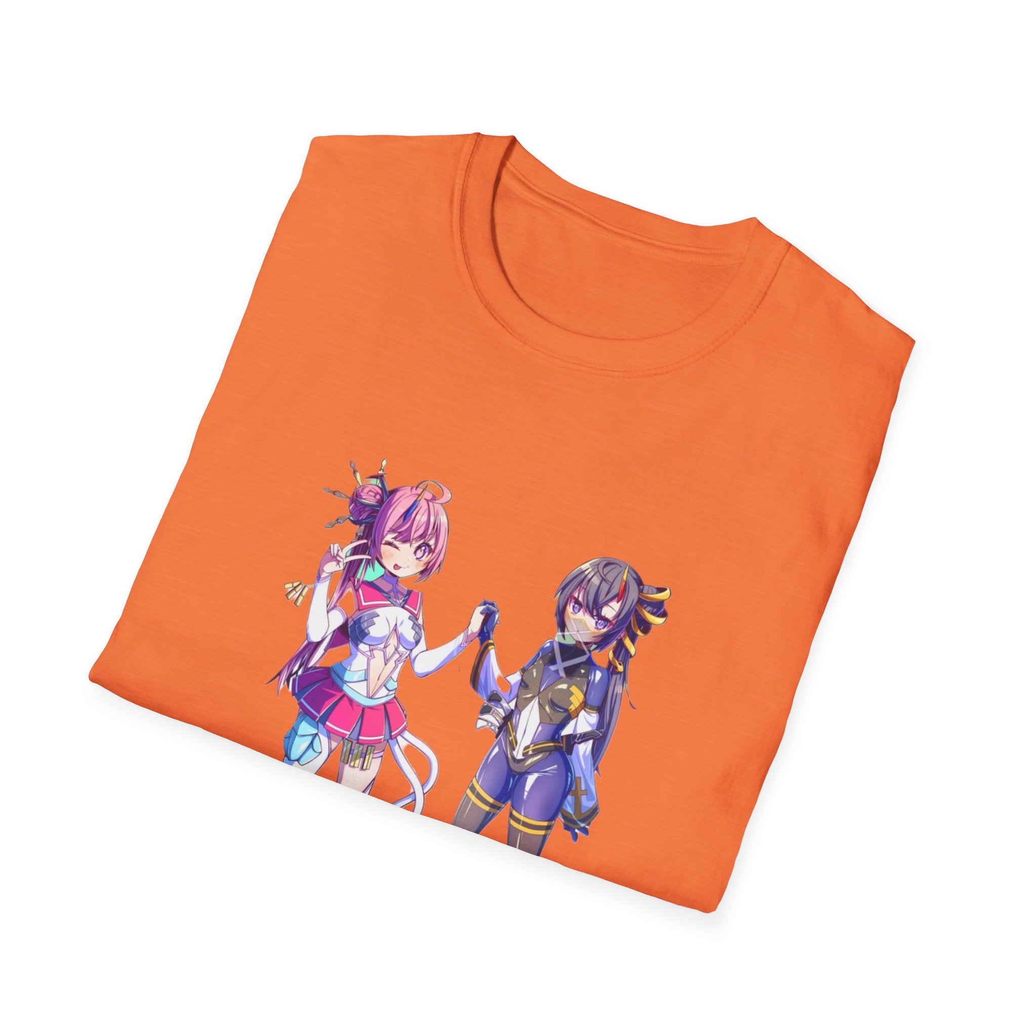Anime-Inspired lewd Unisex T-Shirt, Cute Graphic Tee, Casual Wear, Gift for Fans, Cosplay Apparel