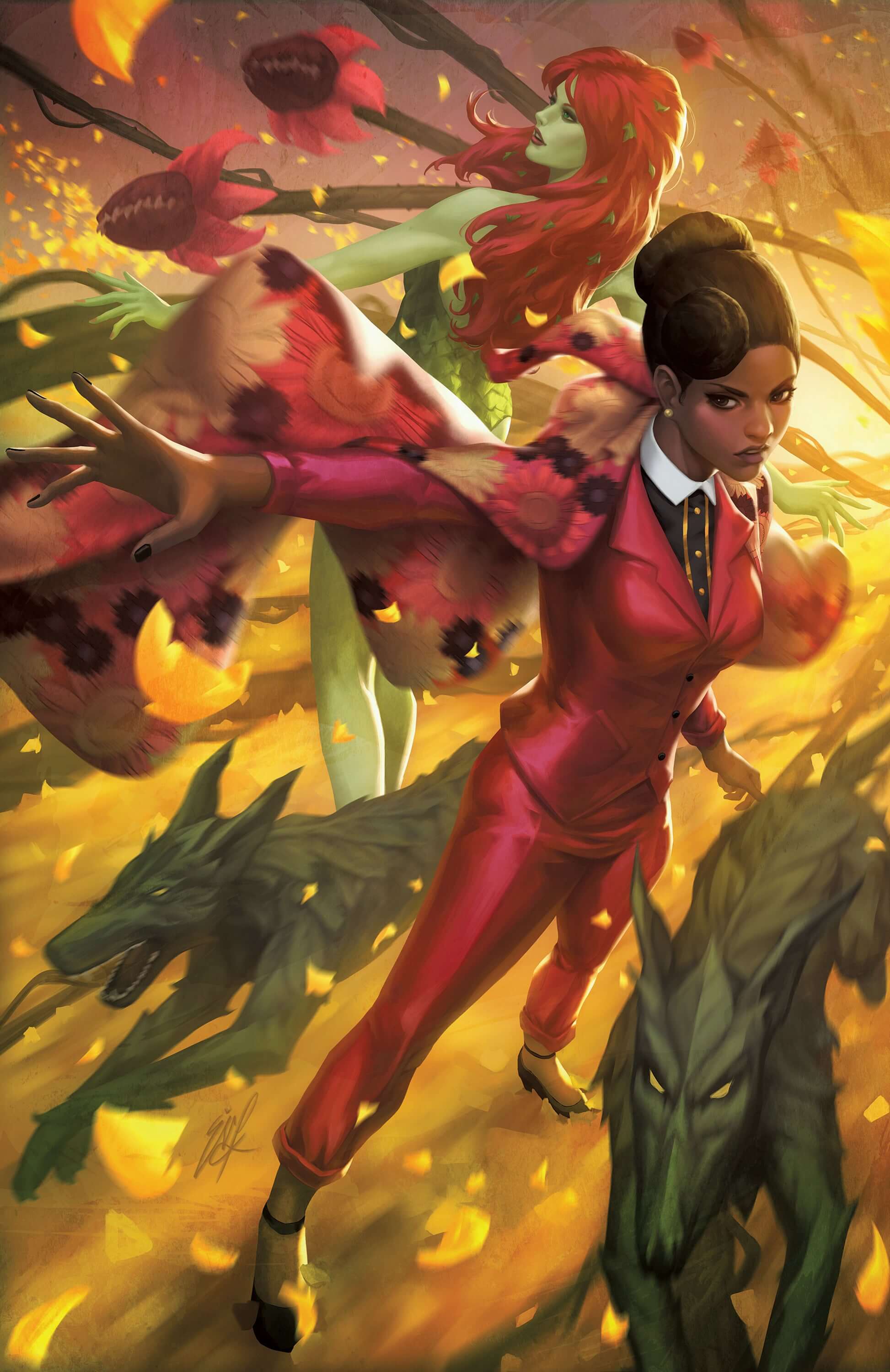 Batman Secret Files The Gardener #1 (One Shot) B Ejikure Card Stock Variant (Fear State) (11/16/2021) Dc