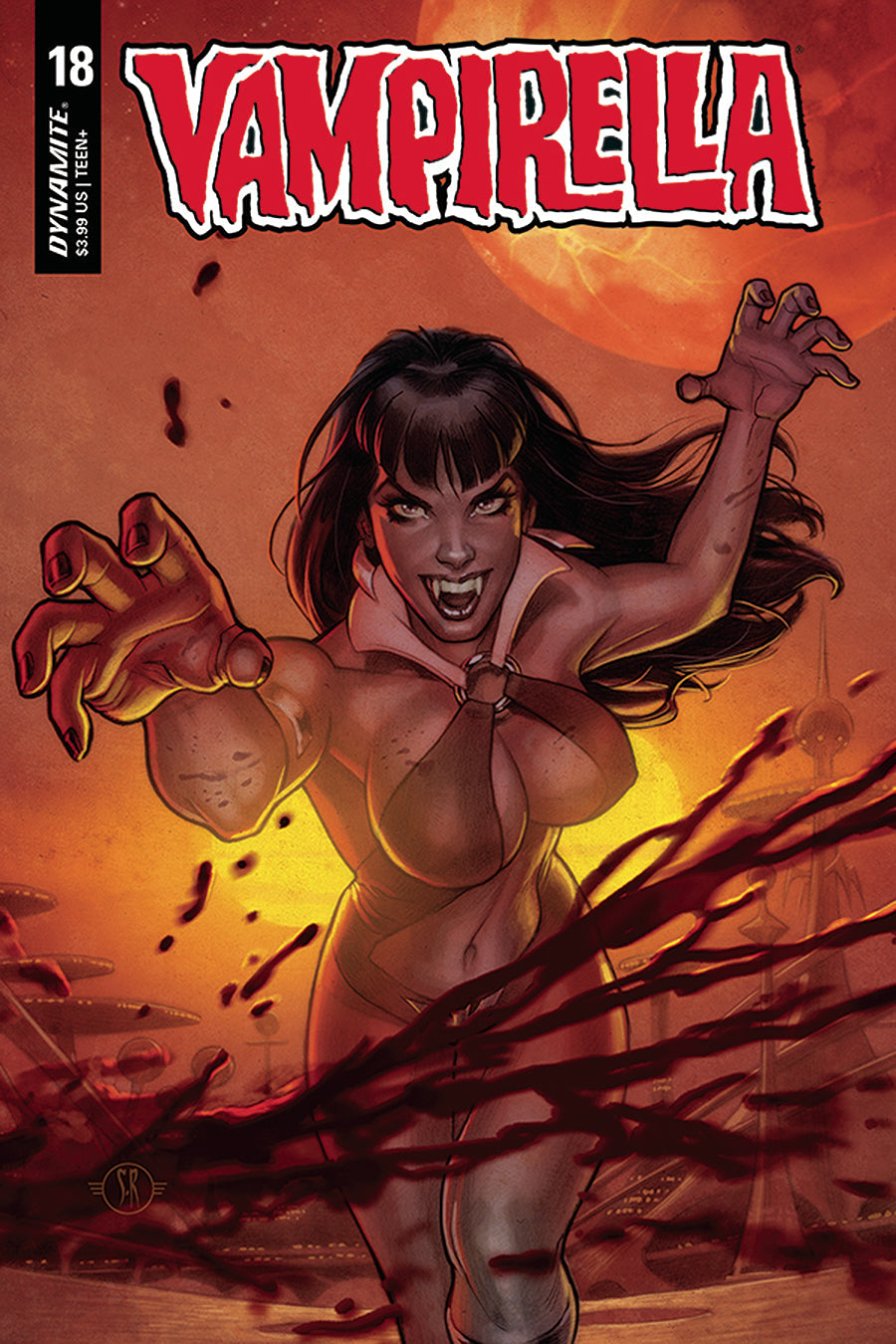 Vampirella #18 B Stephane Roux Variant (03/10/2021) Dynamite