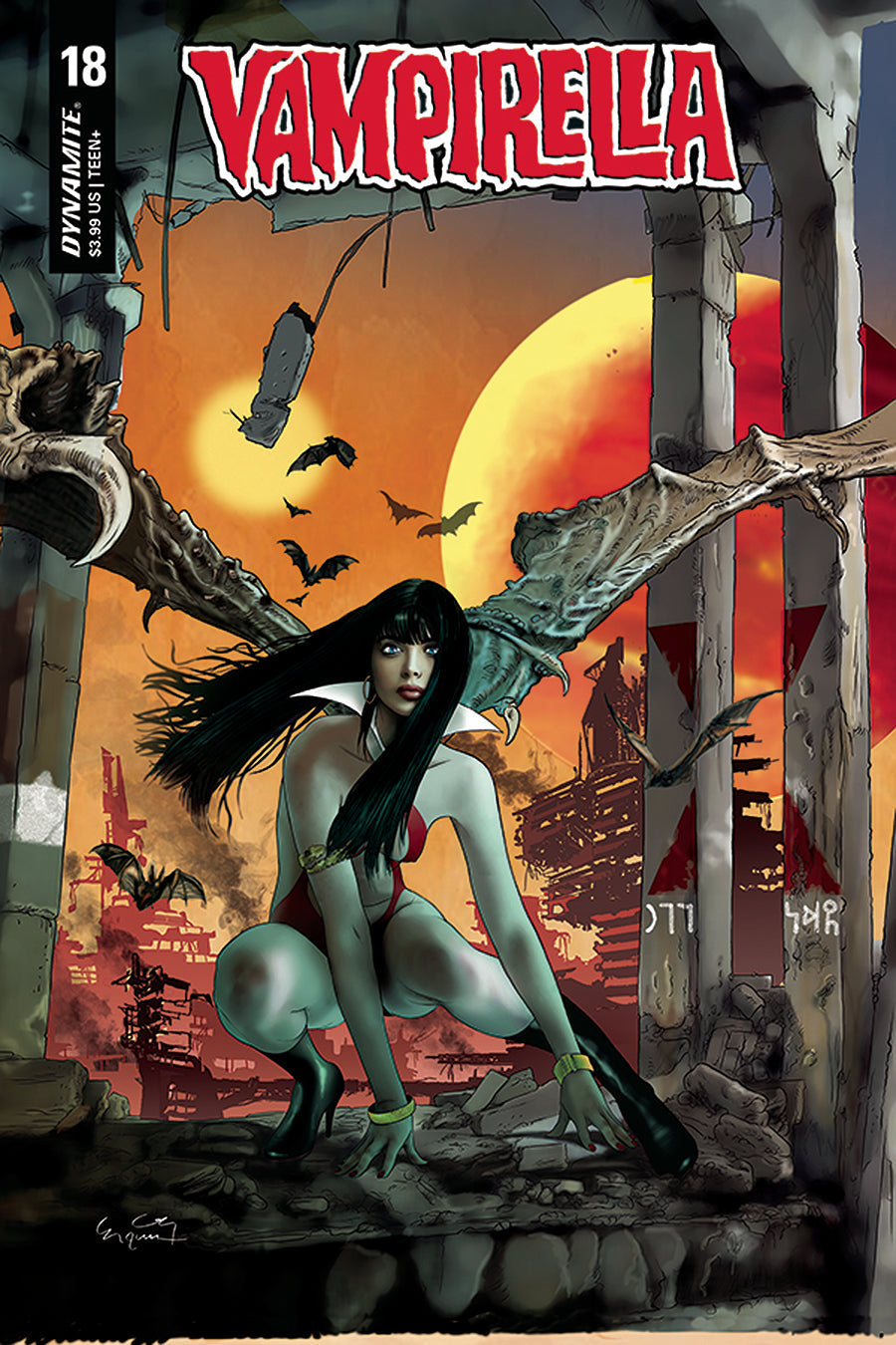 Vampirella #18 D Ergun Gunduz Variant (03/10/2021) Dynamite